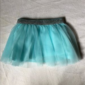 Baby Girl Aqua Skirt
